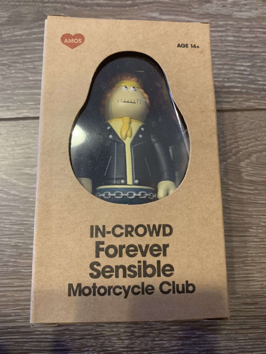AMOS TOY IN CROWD Forever Sensible Motorcycle Club James Jarvis Figure Silas New