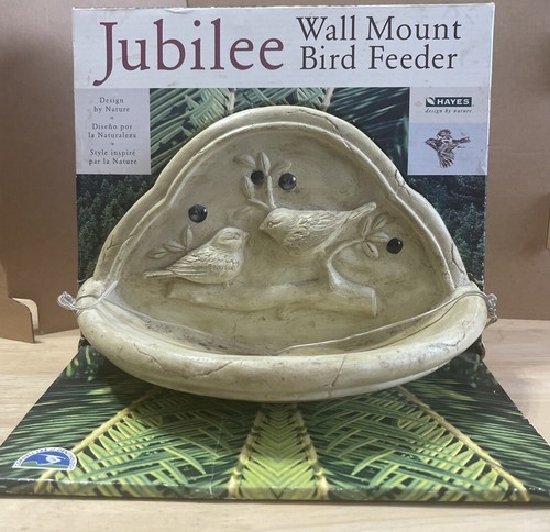 Alimentatore Jubilee Bird 2002 Stone Look montaggio a parete nuovo in confezione Bird Watchers - Foto 1 di 13