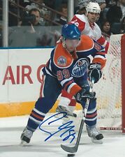 SAM GAGNER SIGNED EDMONTON OILERS 8X10 PHOTO W/PROOF # 3 SAM GAGNER SIGNED EDMONTON OILERS 8X10 PHOTO W/PROOF # 3