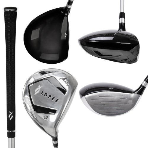 Nancy Lopez 11-piece Women’s Golf Club Set with Cart Bag-Left Handed-Flamingo - Picture 5 of 8