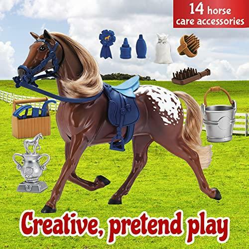 Sunny Days Entertainment Blue Ribbon Champions Deluxe Horse: Appaloosa Toy - Picture 2 of 6