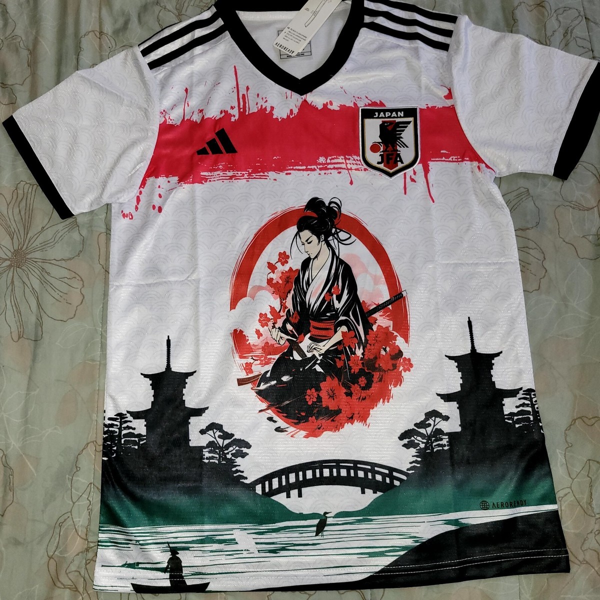 RARE Japan Soccer Jersey Onimusha Samurai Concept Edition S