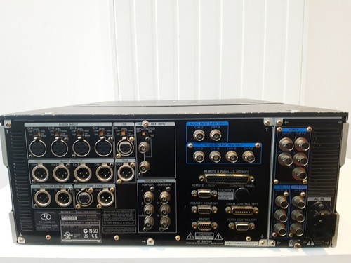 SONY HDW-D2000 HDW D2000 HDCAM HD CINE ALTA SDI XLR player recorder HDW VTR - Imagen 4 de 6
