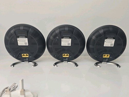 BT Whole Home WiFi Disc System Triple Pack With 3x Power Leads Tested and Reset - Afbeelding 6 van 7