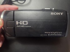 Sony Handycam HDR-CX230 Black Digital Camcorder with Battery, No Charger - USED
