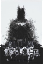 The Dark Knight Rises Villains Variant Mondo Jock Batman Art Print Poster X 50