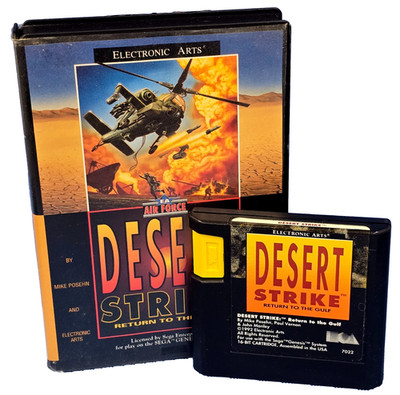 Desert Strike Return to the Gulf Sega Mega Drive *No Manual* Genesis #2