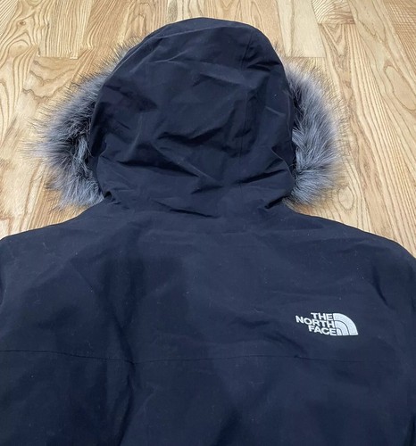 Parka femme THE NORTH FACE Arctic fausse fourrure bordure duvet noir taille moyenne 350€+ NEUVE - Photo 12/12