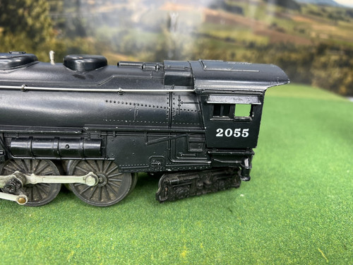 LIONEL 2055 HUDSON STEAM ENGINE * MAGNETRACTION * 6026 TENDER RUNS GREAT BOX C7 - Picture 4 of 22