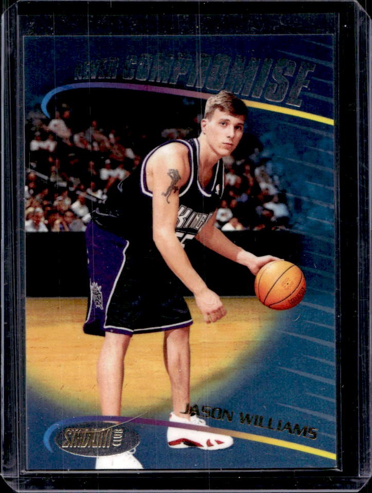 1998-99 Topps 99 Stadium Club Jason Williams Never Compromise RC #NC17 Kings