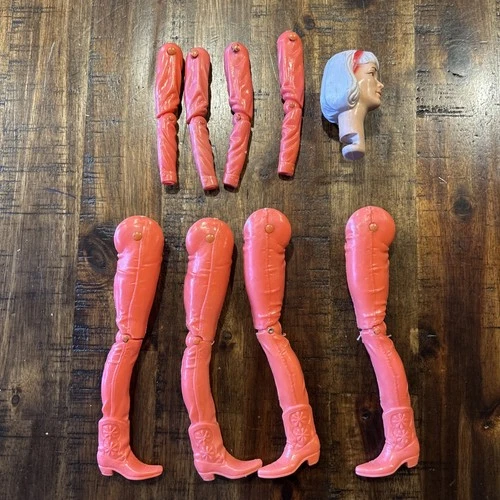 Johnny West Jane West parts lot Marx