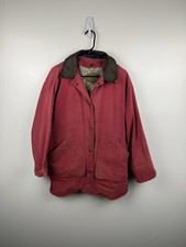Vintage Woolrich Barn Chore Coat Jacket Southwestern Blanket Lined Womens Medium