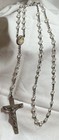 vintage faceted crystal bead rosary — photo 6