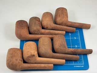 Judd's Lot of 6 Vintage Aged Italian Briar Canadian Stummels