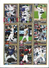 2026 Topps Series 1 Gold Border Lot of 20 Different SEE LIST