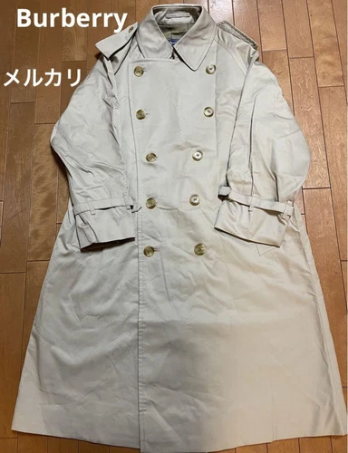 Burberry 86 Trench Cappotto Vintage Uomo #EC AGA