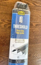 NEW M-D Threshold, Heavy-duty High-Profile Satin Nickel, 3-3/4x1-1/8x36" 49006