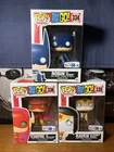 Funko Pop! Teen Titans Go! Robin, Starfire, Raven Lot of 3 Toys R Us Exclusive
