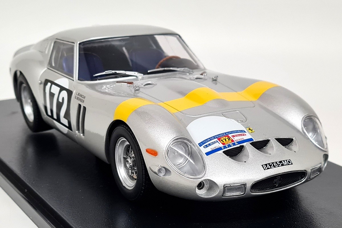 KK 1/18 Ferrari 250 GTO 1962 #172 Winner Tour De France DENT! Diecast Model Car