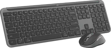 Logitech - MK955 Signature Slim Full-size Wireless Keyboard and Mouse Combo