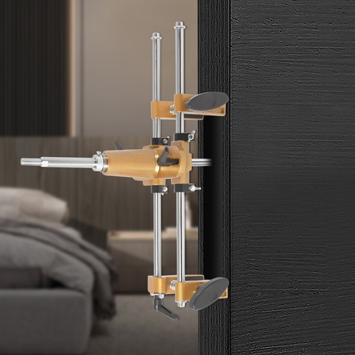 Door Lock Hole Opener Door Lock Installation Kit Lock Mortiser for Wooden Door