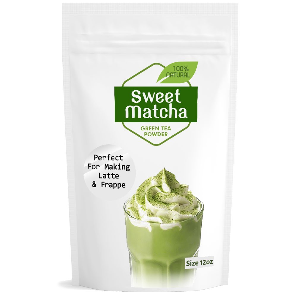 Powder - Natural Mix With Pure Matcha 12oz