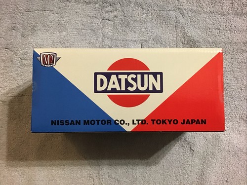 2022 M2 Diecast 1970 Blue DATSUN 510 1/24 NEW! R101 - Picture 7 of 9