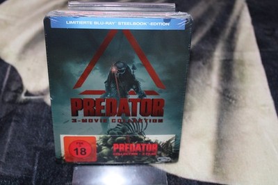 PREDATOR 1-3 - Steelbook (Blu-ray) UNCUT -  FSK 18 - NEU !!