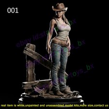 Jessica Cowgirl 1/8 1/4 1/3 1/2 Unpainted Model Kit Unassembled 3D Print 3 Ver.