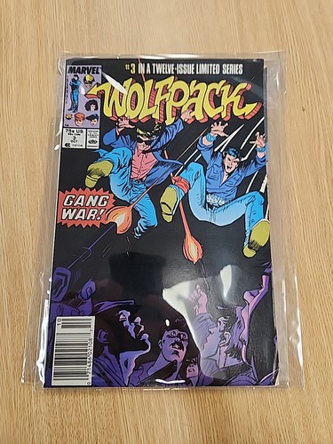 WOLFPACK #1-12 (Marvel Comics 1988) -- # 2 3 4 5 6 8 12 - Picture 7 of 12