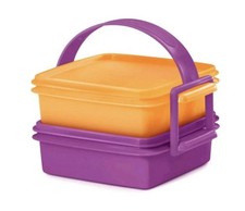 Tupperware Quadratisches Klick & Go Set Klein 