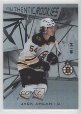 2021-22 Upper Deck SP Game Used Authentic Rookies 46/54 Jack Ahcan #161 5j8