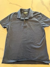 Rodd  Gunn Mens Sports Fit Cotton Preppy Polo Shirt Short Sleeve Size M Navy