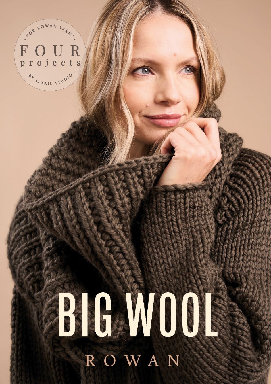 Knitting Booklet for Super Chunky Yarn, Rowan 4 Projects Big Wool by Quail Studi
