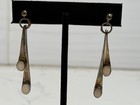 Native American Sterling Silver MOP Fan Necklace W/Matching Earrings 17 3/4” — photo 3