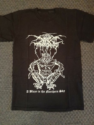 Rare DarkThrone Band  A Blaze In The Northern Sky  Black S-5XL Shirt CK006