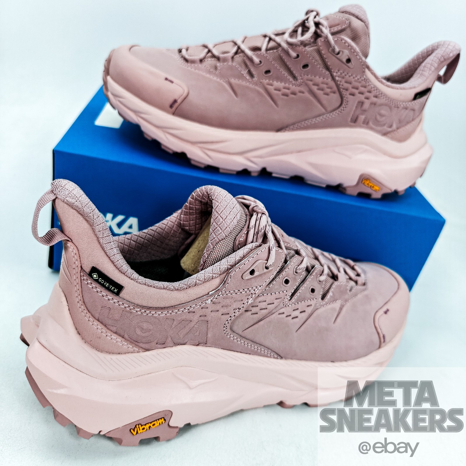 Hoka One One GTX US 12 Men's Pale Peach Outdoors Vibram Kaha 2 Low Gore Tex New thumbnail 13