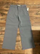 Boy  s long cargo pants quickdry size 12 blue new with tags