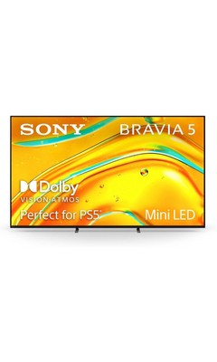 Sony BRAVIA 5 65 Inch TV, Mini LED, 4K Smart Google TV, XR Processor with Al