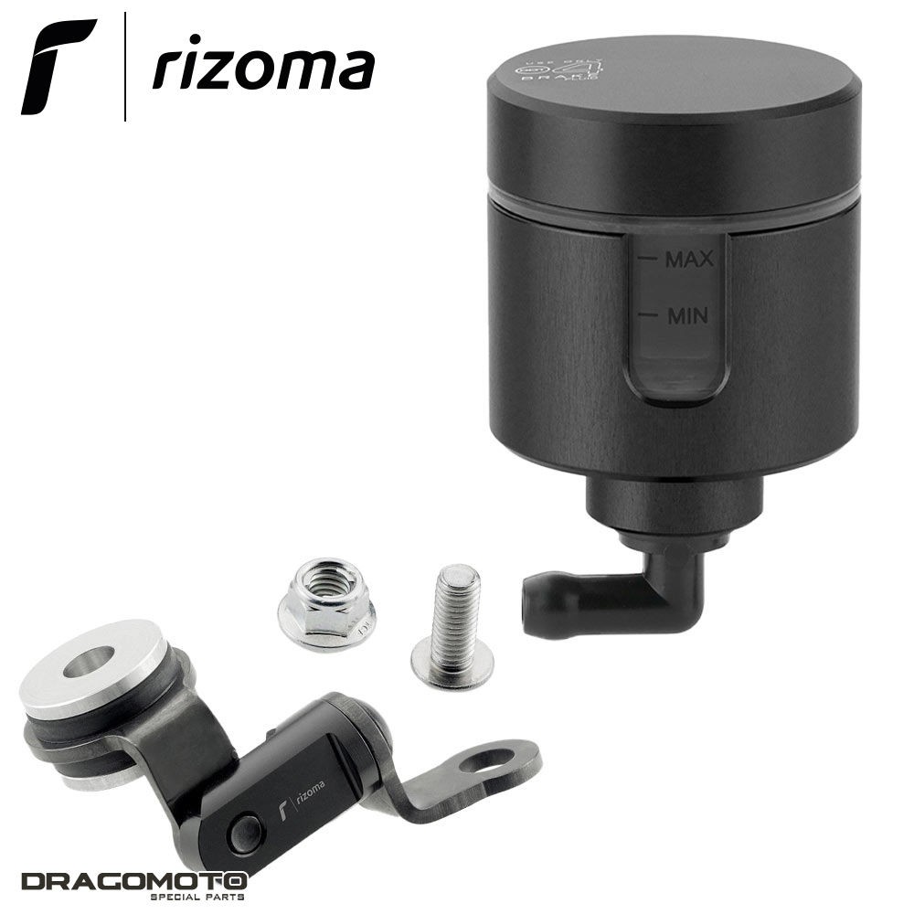 Réservoir de liquide Rizoma CT155BS noir pour optimiser le poste de pilotage KTM 1290
