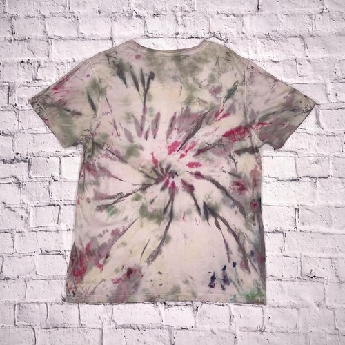 Vintage Penfield Reworked Tie Dyed Multicoloured Short Sleeve Cotton T-Shirt L - Picture 5 of 6