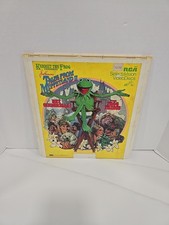 Tales From Muppetland II 1974 Henson CED RCA SelectaVision Videodisc TESTED