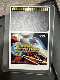Final Soldier HuCard for PC Engine Super Clean Complete