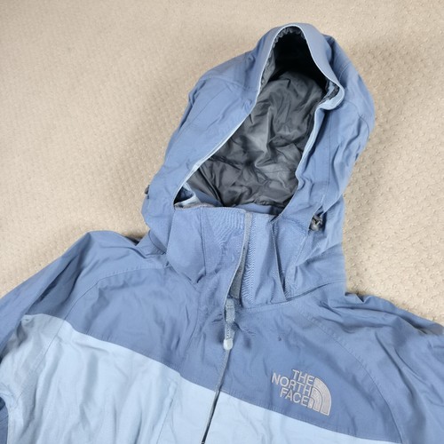 The North Face Women’s HyVent Jacket Blue Size Medium Waterproof Hooded Gorpcore - 第 3/12 張圖片