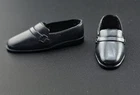 Vintage 1970s Mattel Ken Black Squishy Loafer Shoes Both Stamped Japan