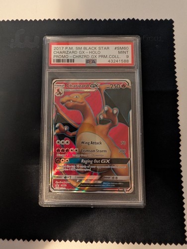 Charizard GX SM60 Sm Holo PSA 9 - Picture 1 of 2