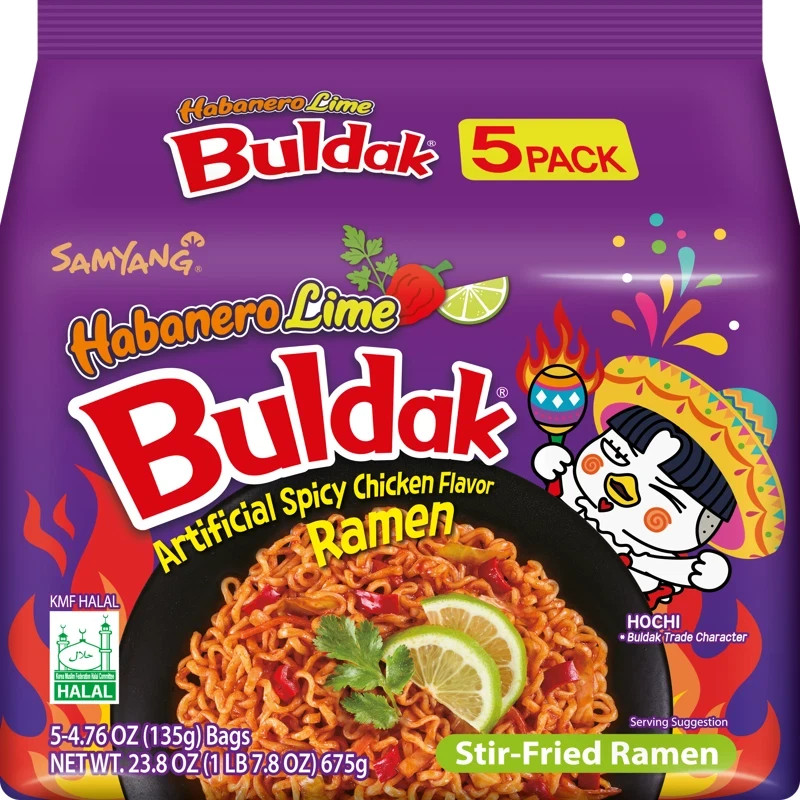 SAMYANG BULDAK HABANERO LIME RAMEN 5-pack