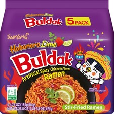 SAMYANG BULDAK HABANERO LIME RAMEN 5-pack