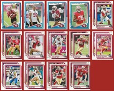 2025 Donruss Full Set 49ERS 24+ Card Lot - 1 Rated Rookie + 2 Vet Duplicates