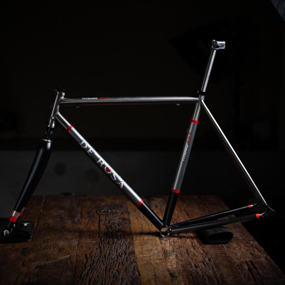 DE ROSA デローザ アドリアーノTITANIO チタニオ フレーム 51 DE ROSA Adriano TITANIO Frame 51 MMMh18 | eBay
